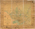 Map of the District of Columbia and Adjacent Portions of Maryland and Virginia 1891 by Relic Map Company