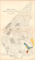 Third Section, Permanent System of Highways, District of Columbia 1908 by Relic Map Company