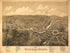 View of Warren, Massachusetts : 1879 by Relic Map Company