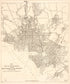 Map of the City of Washington Showing Water Mains and Fire Hydrants : January 15th in 1900 by Relic Map Company