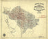 Exhibit Chart Showing Streets & Avenues of the Cities of Washington and Georgetown, Improved Under the Board of Public Works, D.C. : Nov. 1st 1873 : Sewers by Relic Map Company