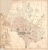 Map of the City of Washington Showing the Location of Sewers : October 1st 1888 by Relic Map Company