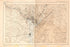 Map of Washington D.C. Metropolitan Area Showing Roads and Ferries As of 1792 by Relic Map Company