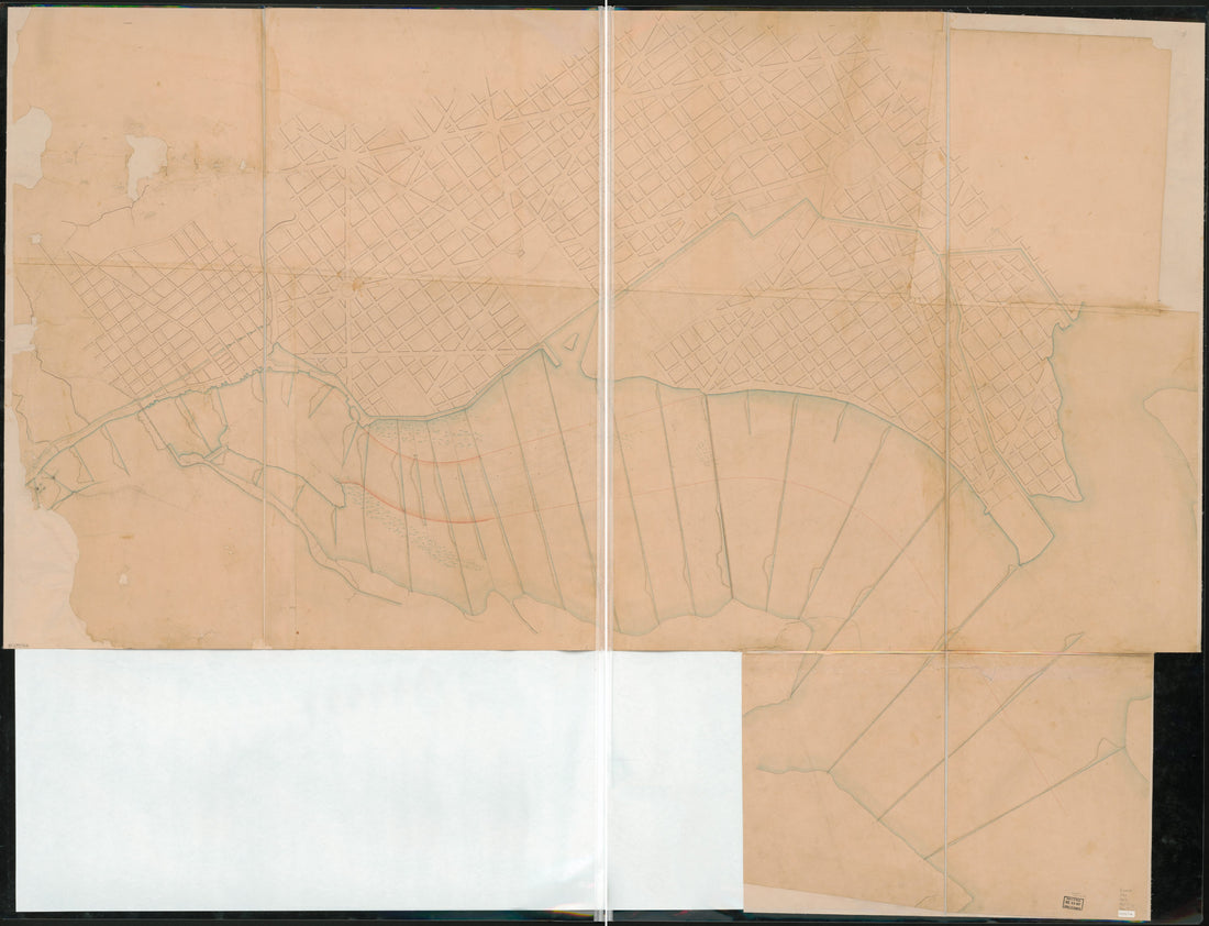 This old map of Map of the Potomac River Estuary from the Three Sisters to Giesboro Point D.C. from 1857 was created by Alfred Landon Rives in 1857