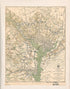 Defenses of Washington, Extract of Military Map of N.E. Virginia : Showing Forts and Roads 1865 by Relic Map Company