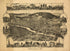 Corning, New York, 1882 : Junction of the New York, Lake Erie, and Western and the Syracuse, Geneva & Corning R.R.&