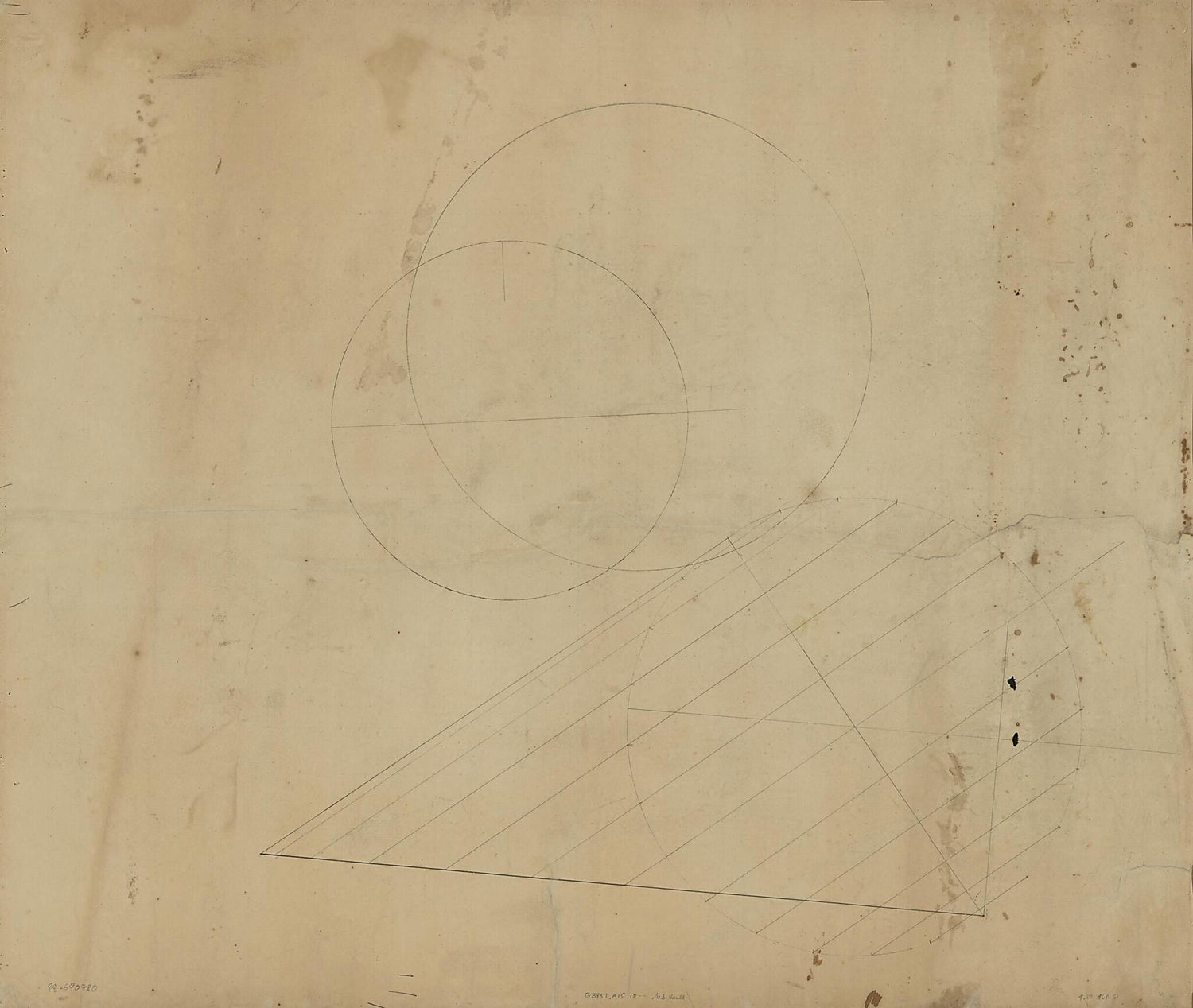 This old map of Map of Part of Washington D.C. Central Business District In the Vicinity of the Center Market and Tiber Creek from 1800 was created by  Association of the Oldest Inhabitants of the District of Columbia, Henry C. Gauss in 1800