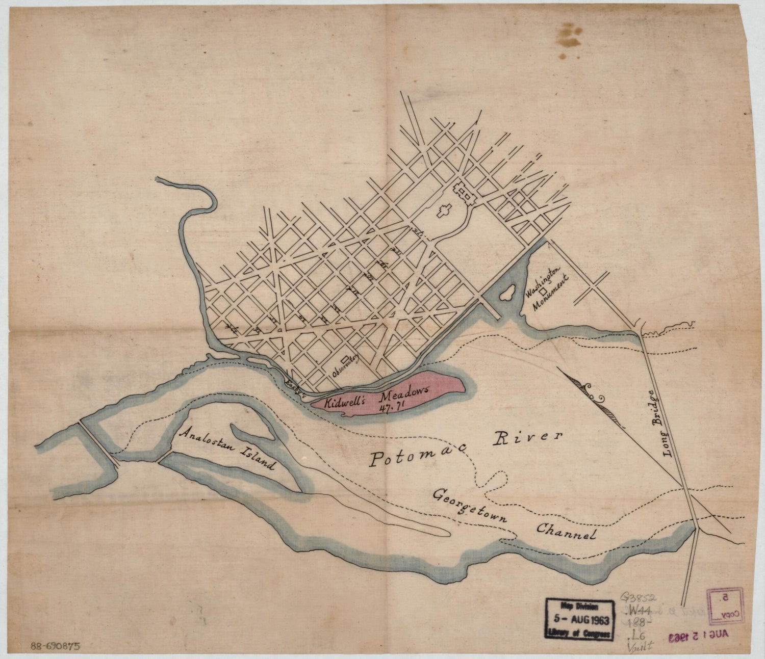 This old map of Location Map of Kidwell&