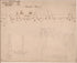Manuscript Map of Seventeenth Street N.W. Between E Street and Pennsylvania Avenue, Washington D.C. 1800 by Relic Map Company