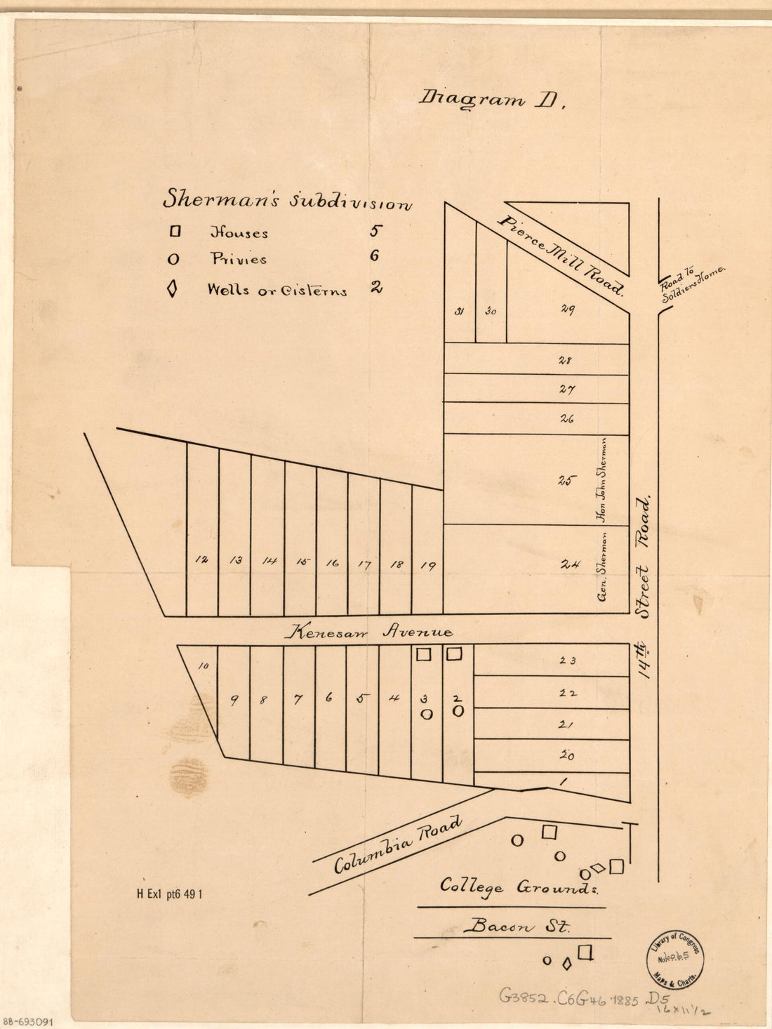 This old map of Sherman&