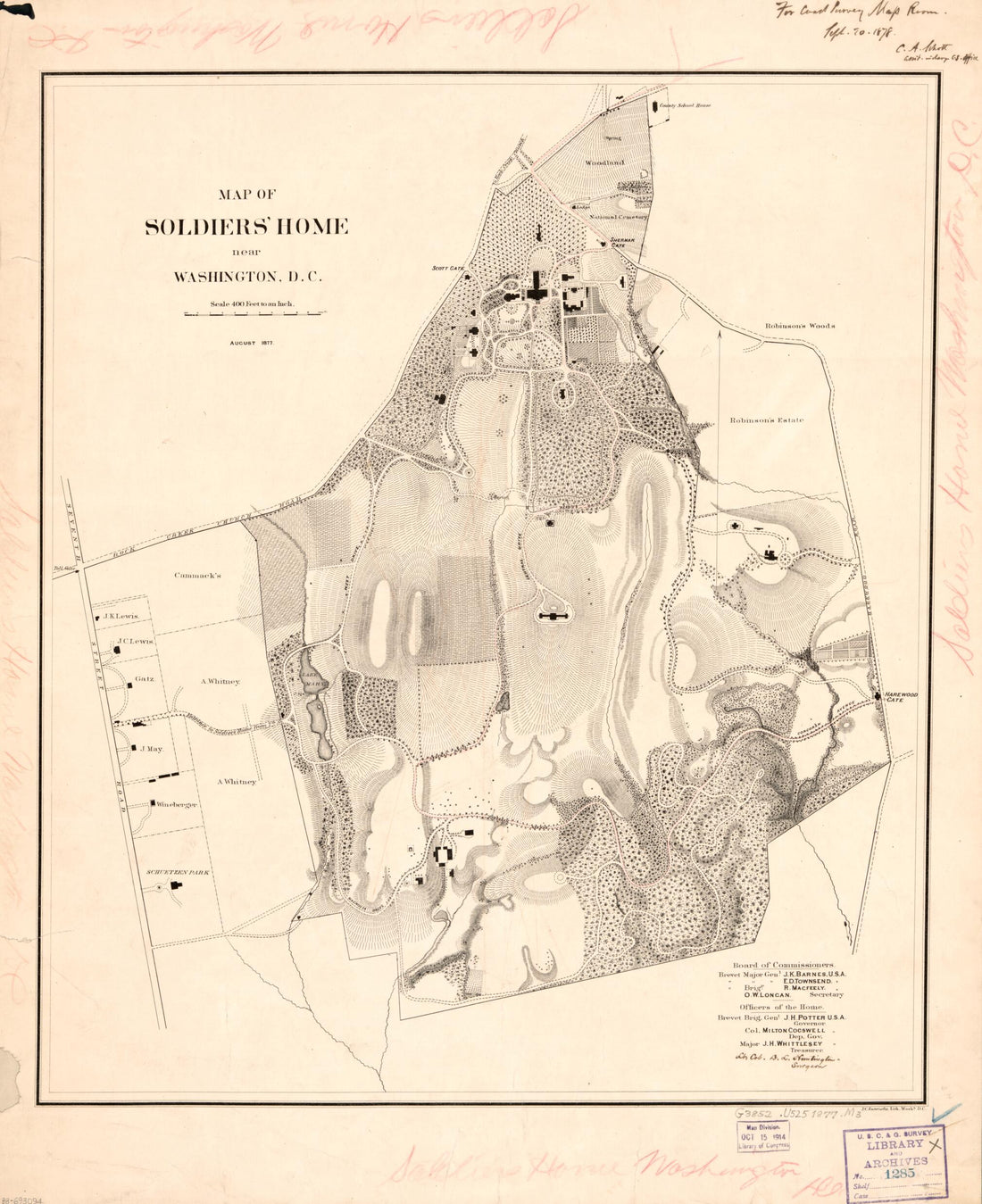 This old map of Map of Soldiers&