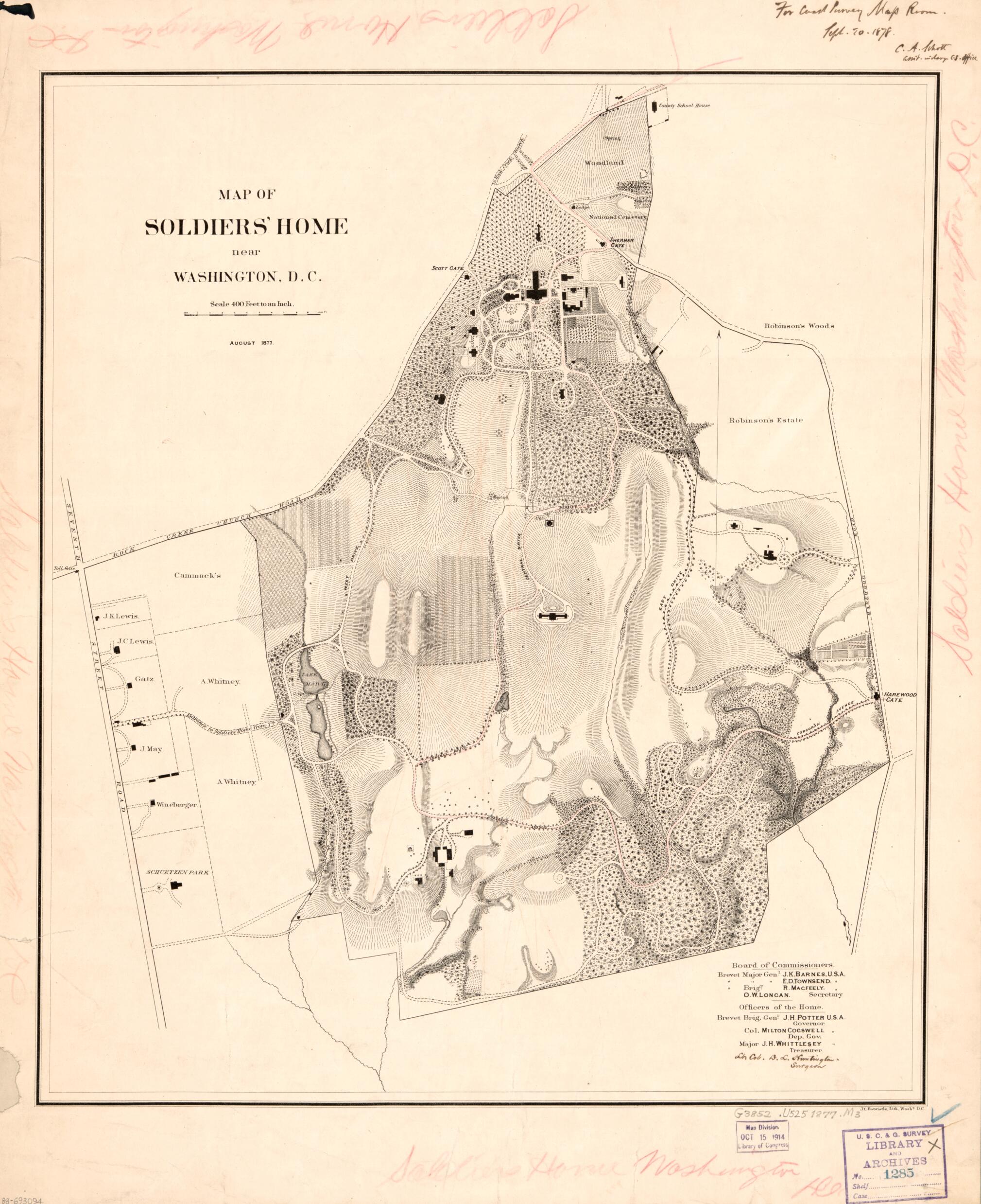 This old map of Map of Soldiers&