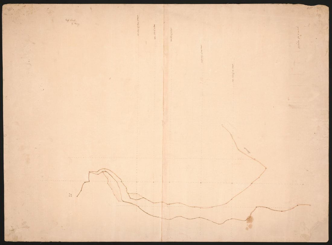 This old map of Goose Creek : Washington D.C. from 1790 was created by  Henry in 1790