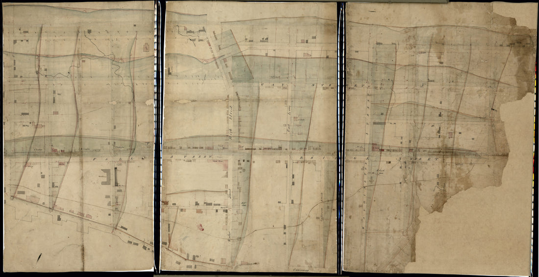 This old map of Partial Cadastral Map of Southern Part of Georgetown, Washington D.C. from 1799 was created by N. (Nicholas) King in 1799