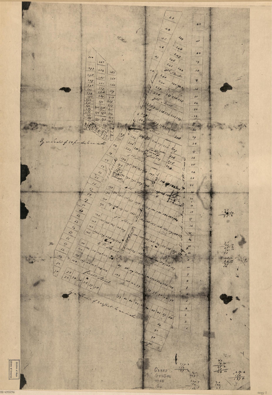 This old map of Cadastral Map of Beatty and Hawkins&