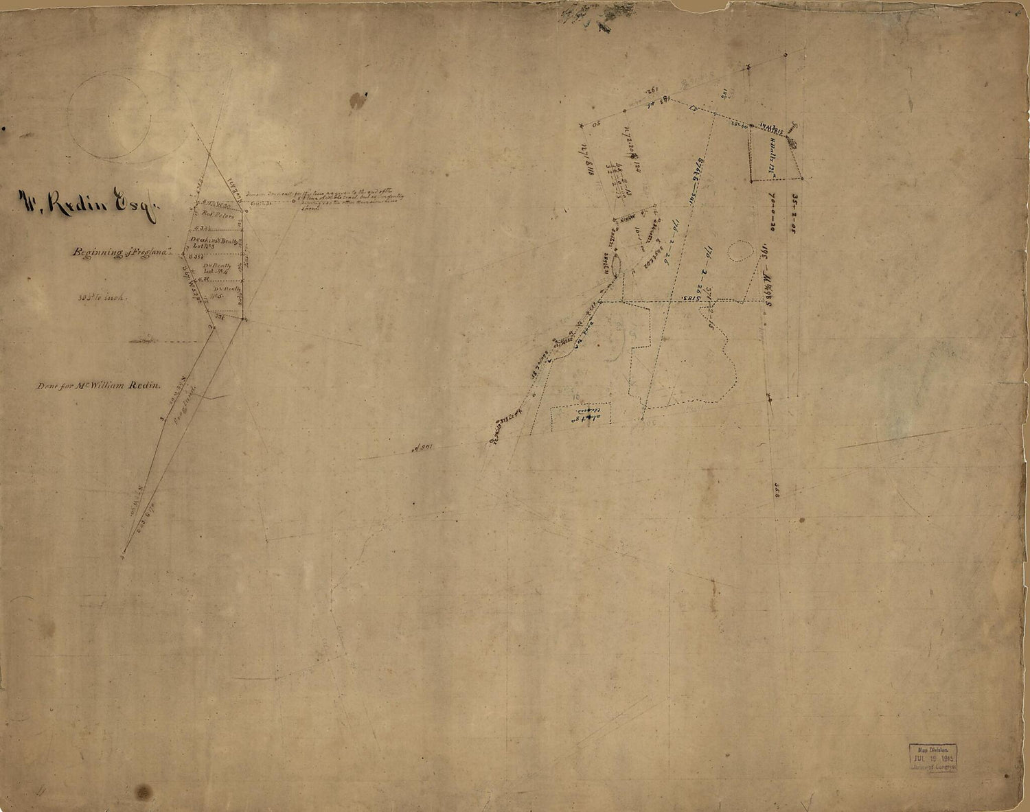 This old map of Frogland, Georgetown D.C. &amp; H. Balls Lot, Viginia sic from 1800 was created by Hugh T. (Hugh Thomas) Taggart in 1800