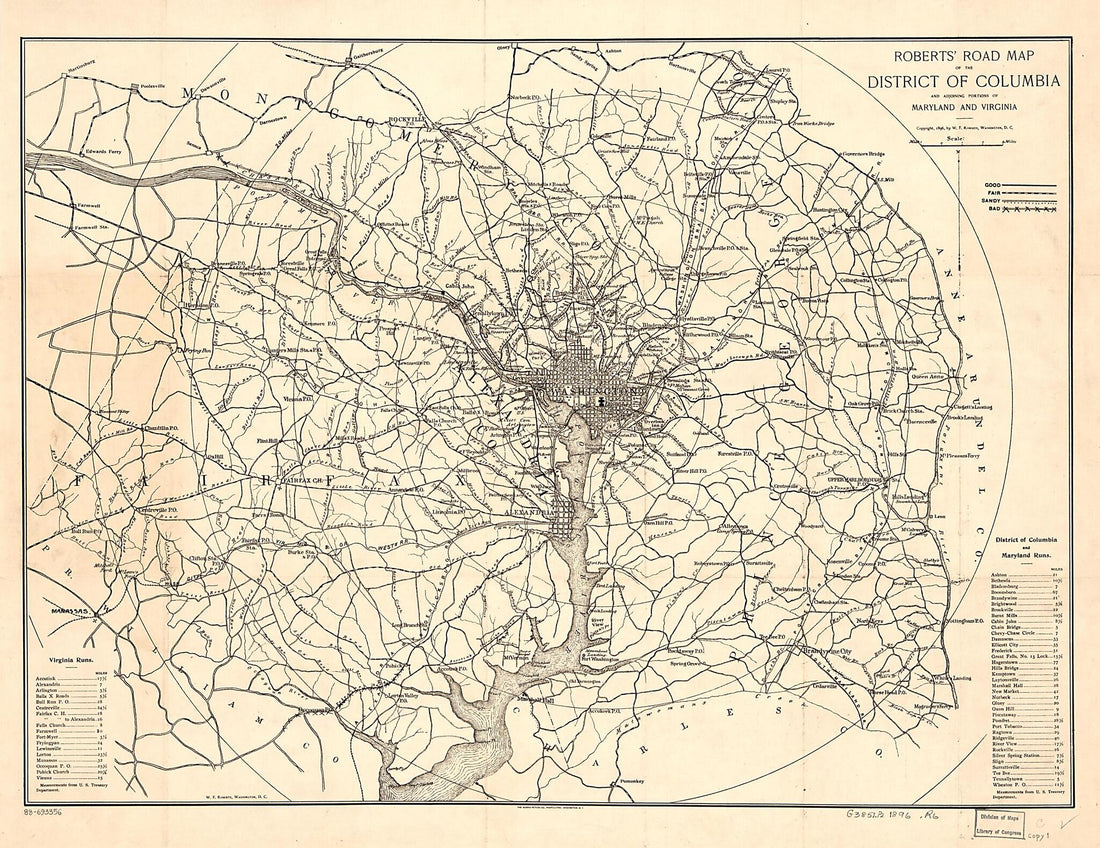 This old map of Roberts&