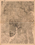 Topographic Map of Washington D.C. Region 1895 by Relic Map Company