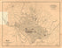 Map of the City of Washington and Surrounding Showing Recent Subdivisions 1887 by Relic Map Company