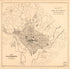 Map of the City of Washington and Environs 1885 by Relic Map Company