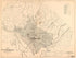 Map of the City of Washington and Environs 1885 by Relic Map Company