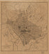 Map of the City of Washington and Environs in 1884 by Relic Map Company