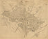 Map of the City of Washington and Suburbs, District of Columbia in 1886 by Relic Map Company