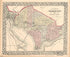 Plan of the City of Washington : the Capitol sic of the United States of America 1872 by Relic Map Company