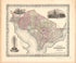 Georgetown and the City of Washington : the Capital of the United States of America 1855 by Relic Map Company