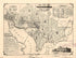 Map of the City of Washington In the District of Columbia, U. States of America 1854 by Relic Map Company