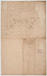 Plan of the City North of K Street Next the Creek (R) : West End, N.W. Washington D.C. in 1800 by Relic Map Company