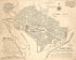 Plan of the City of Washington In the Territory of Columbia : Ceded by the States of Virginia and Maryland to the United States of America, and by Them Established As the Seat of Their Government, After the Year MDCCC 1792 by Relic Map Company