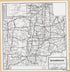 Highways Through the Great Oil, Gas, Mining, Industrial & Agricultural Areas of the United States 1923 by Relic Map Company