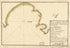 Descripción De La Bahía De Camarons. Situada En La Latd. S. De 44 Grs. 50 Ms. Y En La Longitud De 310 Grs. 50 Ms. Según El Meridiano De Thenerife 1700 by Relic Map Company