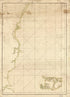 Map Showing Coast of Argentina from 42⁰S to 53⁰S (Chubut River to Strait of Magellan Including Falkland Islands) 1700 by Relic Map Company
