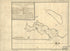 Descripción Del Puerto De Sn. Julián Situado En La Latd. Sur De 49 Grados 20 Mins. Y En La Longd. De 310 Grados, Merediano De Thenerife 1700 by Relic Map Company