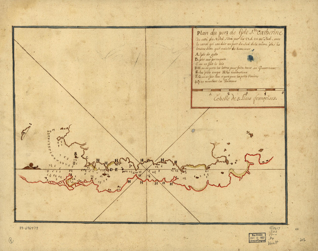 This old map of Plan De Port De L&