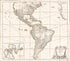 LʾAmérique Septentrionale Et Méridionale Divisée Suivant Ses Différens Pays 1780 by Relic Map Company