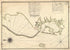 Plano Del Puerto De Cartagena De Yndias Situado En La Lattitud N. 10⁰ Grados 30ʹ Minutos Y En La Longitud 298⁰ Grados Y 15ʹ Minutos Segun El Meridiano De Tenerife 1700 by Relic Map Company