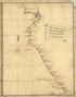 Plano Q. Contiene Desde El Puerto D. Guayaquil a El D. Lima, Sacado a Luz 1700 by Relic Map Company