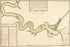 Plano Del Río De Guazacuals. Cituado En La Costa Del S. Del Seno Mexicao. Proa. Gua?acas 1790 by Relic Map Company