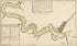 Plano Del Río Guazaquacos Situado En La Costa Del S. Del Seno Mexicano, Provina. De Guadalapa 1790 by Relic Map Company