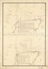 Map Showing Coast of Northern Yucatán Peninsula 1700 by Relic Map Company