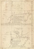 Map Showing Coast of Northern Yucatán Peninsula in 1700 by Relic Map Company