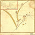 Plan Du Cap Verd Par 14 D. 40 M. N. Et 0 D. 0 M. Long 1700 by Relic Map Company