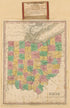 Ohio 1828 by Relic Map Company