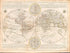 La Carte Générale Du Monde 1661 by Relic Map Company
