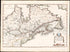 Description De La Nouvelle France, Ou, Sont Remarquées Les Diverses Habitations Des François, Despuis La Première Descouverte Jusques à Present, Receuillie Et Dressée Sur Diverses Relations Modernes 1660 by Relic Map Company