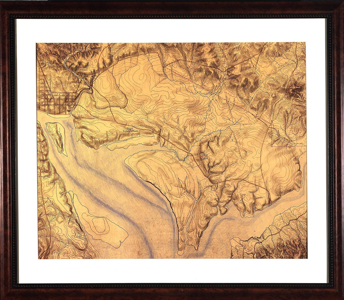 This old map of Topography of the Federal City, from 1791 : Washi was created by Don Hawkins in 1791