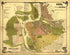 Plan Goroda Irkutska in 1915 by Relic Map Company